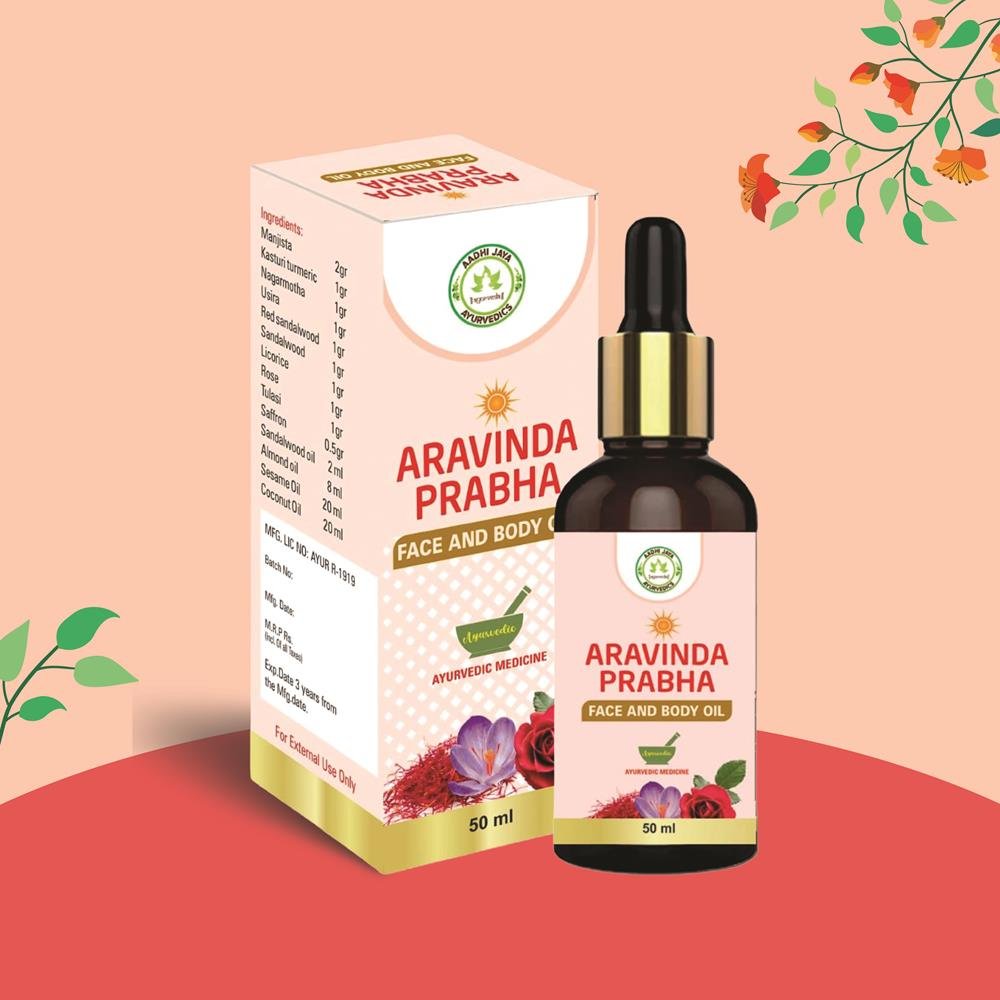 Aravinda Prabha face and body oil