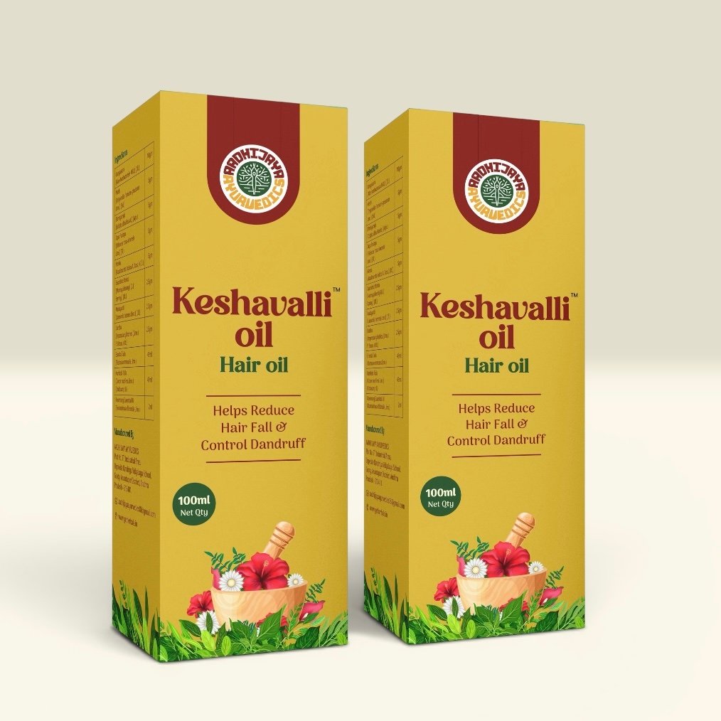 Keshavalli oil (pack of 2 bottles)